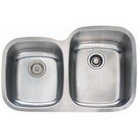 Double Bowl Kitchen Sink 31-3/8'' x 20-3/8'' x 10'' Double Bowl Kitchen Sink 31-3/8'' x 20-3/8'' x 10''