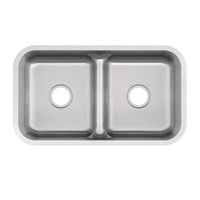Double Bowl Kitchen Sink 32'' x 18-1/2'' x 9'' Double Bowl Kitchen Sink 32'' x 18-1/2'' x 9''
