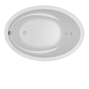 SHGAA7242WH Galatia 72" x 42" Air Tub - White SHGAA7242WH Galatia 72" x 42" Air Tub - White