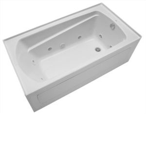 SHBDW6032RWH Bradenton 60'' x 32'' Whirlpool Bath - White SHBDW6032RWH Bradenton 60'' x 32'' Whirlpool Bath - White