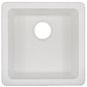 SHGR1B1616WH Totten Dual Mount Bar Sink - White SHGR1B1616WH Totten Dual Mount Bar Sink - White