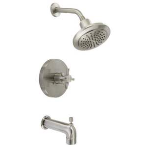 MIRML8030BN/MIR3001 Milazzo One Handle Tub & Shower Faucet - Brushed Nickel MIRML8030BN/MIR3001 Milazzo One Handle Tub & Shower Faucet - Brushed Nickel