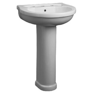SHPR350WH/SHPR354WH Provincetown Pedestal Bathroom Sink - White SHPR350WH/SHPR354WH Provincetown Pedestal Bathroom Sink - White