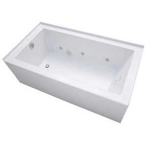 SHSKW6032LWH Sitka 60'' x 32'' Whirlpool Bath - White SHSKW6032LWH Sitka 60'' x 32'' Whirlpool Bath - White