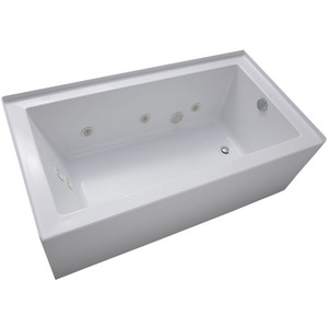 SHSKW6032RWH Sitka 60'' x 32'' Whirlpool Bath - White SHSKW6032RWH Sitka 60'' x 32'' Whirlpool Bath - White