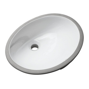 MIRU1512WH Mangrove Undermount Style Bathroom Sink - White MIRU1512WH Mangrove Undermount Style Bathroom Sink - White