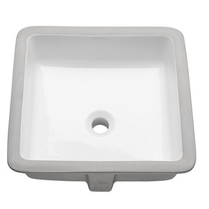 MIRU1616WH Destin Undermount Style Bathroom Sink - White MIRU1616WH Destin Undermount Style Bathroom Sink - White