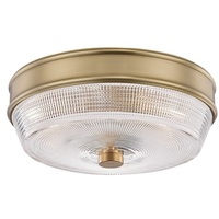 Flush Mount Ceiling Light 10-1/4" Width