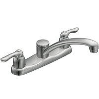 Two Handle Kitchen Faucet 3 Hole