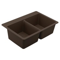 Double Bowl Kitchen Sink 33 x 22 x 9-1/2 Double Bowl Kitchen Sink 33 x 22 x 9-1/2