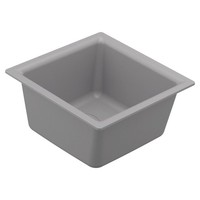 Bar Sink 15-3/4 x 15-3/4 x 7-11/16 Bar Sink 15-3/4 x 15-3/4 x 7-11/16