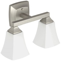 Bathroom Lighting (2 Bulbs) 14-1/16" Width Bathroom Lighting (2 Bulbs) 14-1/16" Width