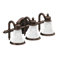 Bathroom Lighting (3 bulbs) 22-1/10" Width Bathroom Lighting (3 bulbs) 22-1/10" Width