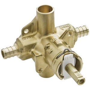 MOE2580 Posi-Temp Tub & Shower Valve Rough In Valve - Rough Brass MOE2580 Posi-Temp Tub & Shower Valve Rough In Valve - Rough Brass