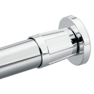 Csi545 Donner Commercial Shower Rod Shower Curtain Rod Chrome At