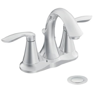 M66410 Eva 4'' Centerset Bathroom Faucet - Chrome M66410 Eva 4'' Centerset Bathroom Faucet - Chrome