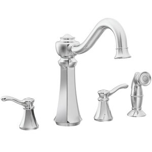 M7068 Vestige Two-Handle Kitchen Faucet - Chrome M7068 Vestige Two-Handle Kitchen Faucet - Chrome