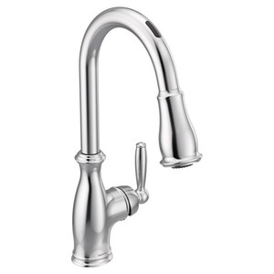 M7185EVC Brantford Pull-Out Spray Kitchen Faucet - Chrome M7185EVC Brantford Pull-Out Spray Kitchen Faucet - Chrome