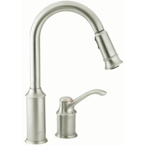 M7590csl Aberdeen Pull Out Spray Kitchen Faucet Clic Stainless M7590csl Aberdeen Pull Out Spray Kitchen Faucet Clic Stainless