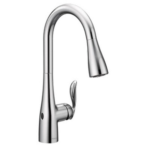M7594EWC Arbor Pull-Out Spray Kitchen Faucet - Chrome M7594EWC Arbor Pull-Out Spray Kitchen Faucet - Chrome