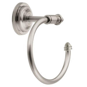 CSIDN4186BN Stockton Towel Ring Bathroom Accessory - Brushed Nickel CSIDN4186BN Stockton Towel Ring Bathroom Accessory - Brushed Nickel
