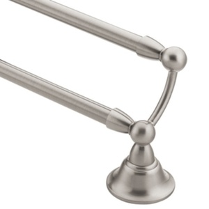 CSIDN6822BN Sage Towel Bar Bathroom Accessory - Brushed Nickel CSIDN6822BN Sage Towel Bar Bathroom Accessory - Brushed Nickel