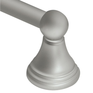 CSIDN8424MPW Preston Towel Bar Bathroom Accessory - Matte Pewter CSIDN8424MPW Preston Towel Bar Bathroom Accessory - Matte Pewter