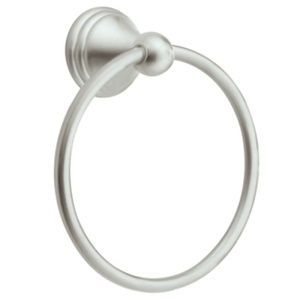 CSIDN8486MPW Preston Towel Ring Bathroom Accessory - Matte Pewter CSIDN8486MPW Preston Towel Ring Bathroom Accessory - Matte Pewter
