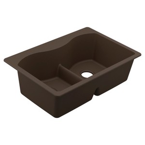 MGGM3027B Granite Series White/Color Dual Mount Double Bowl Kitchen Sink - Mocha MGGM3027B Granite Series White/Color Dual Mount Double Bowl Kitchen Sink - Mocha