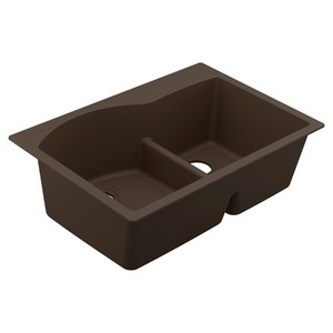 MGGM3029B Granite Series White/Color Dual Mount Double Bowl Kitchen Sink - Mocha MGGM3029B Granite Series White/Color Dual Mount Double Bowl Kitchen Sink - Mocha