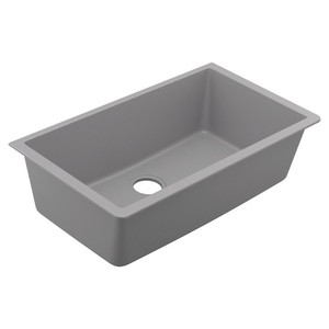 MGGR4010B Granite Series White/Color Dual Mount Single Bowl Kitchen Sink - Gray MGGR4010B Granite Series White/Color Dual Mount Single Bowl Kitchen Sink - Gray