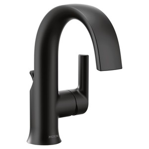 MS6910BL Doux Single Hole Bathroom Faucet - Matte Black MS6910BL Doux Single Hole Bathroom Faucet - Matte Black