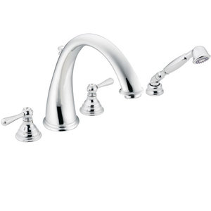 MT922/M9792 Kingsley Deck Mount With Handshower Tub Faucet - Chrome MT922/M9792 Kingsley Deck Mount With Handshower Tub Faucet - Chrome