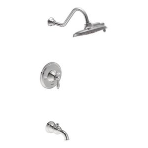 MTS32104/M2520 Weymouth One Handle Tub & Shower Faucet - Chrome MTS32104/M2520 Weymouth One Handle Tub & Shower Faucet - Chrome