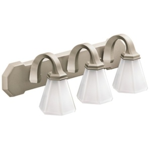 CSIYB9763BN Felicity 3 Bulb Bathroom Lighting - Brushed Nickel CSIYB9763BN Felicity 3 Bulb Bathroom Lighting - Brushed Nickel