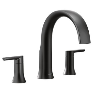 MTS983BL Doux Tub Faucet Trim Trim Kit - Matte Black MTS983BL Doux Tub Faucet Trim Trim Kit - Matte Black