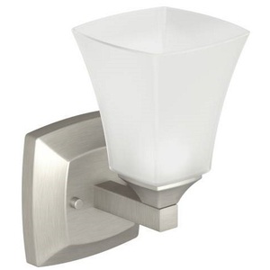 MYB5161BN Voss 1 Bulb Wall Sconce - Brushed Nickel MYB5161BN Voss 1 Bulb Wall Sconce - Brushed Nickel