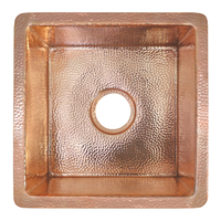 Bar Sink 15 x 15 x 6-1/2 Bar Sink 15 x 15 x 6-1/2