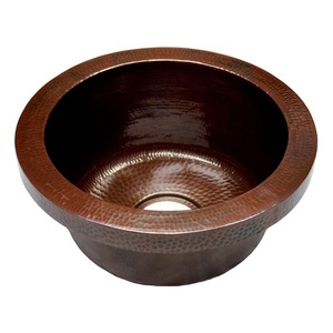 NCPS216 Mojito Self-Rimming Bar Sink - Antique Copper NCPS216 Mojito Self-Rimming Bar Sink - Antique Copper