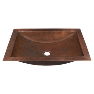 NCPS245 Avila Undermount Style Bathroom Sink - Antique Copper NCPS245 Avila Undermount Style Bathroom Sink - Antique Copper