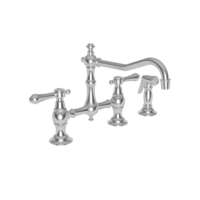 Two Handle Kitchen Faucet 8'' Center Two Handle Kitchen Faucet 8'' Center