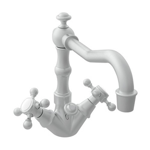 N932/15S Chesterfield Single Hole Bathroom Faucet - Satin Nickel N932/15S Chesterfield Single Hole Bathroom Faucet - Satin Nickel