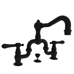 N1030B/56 Chesterfield 8'' Widespread Bathroom Faucet - Flat Black N1030B/56 Chesterfield 8'' Widespread Bathroom Faucet - Flat Black