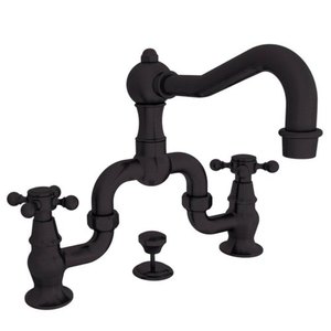 N930B/08W Chesterfield 8'' Widespread Bathroom Faucet - Weathered Copper - Living N930B/08W Chesterfield 8'' Widespread Bathroom Faucet - Weathered Copper - Living