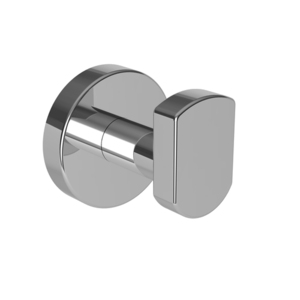N82-12/26 Bronwen Robe Hook Bathroom Accessory - Polished Chrome N82-12/26 Bronwen Robe Hook Bathroom Accessory - Polished Chrome