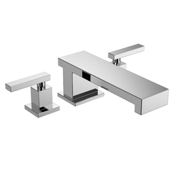 N3-2566/03N Skylar Tub Faucet Trim Trim Kit - Uncoated Polished Brass - Living N3-2566/03N Skylar Tub Faucet Trim Trim Kit - Uncoated Polished Brass - Living