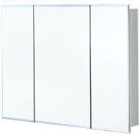 Tri-View Medicine Cabinet 28-1/4 x 30 x 5-1/4
