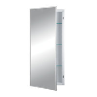 Swing Door Medicine Cabinet 16 x 36 x 4-1/2