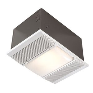 N9960 Deluxe With Light Bathroom Fan - White N9960 Deluxe With Light Bathroom Fan - White