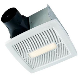 NAEN110L InVent With Light Bathroom Fan - White NAEN110L InVent With Light Bathroom Fan - White
